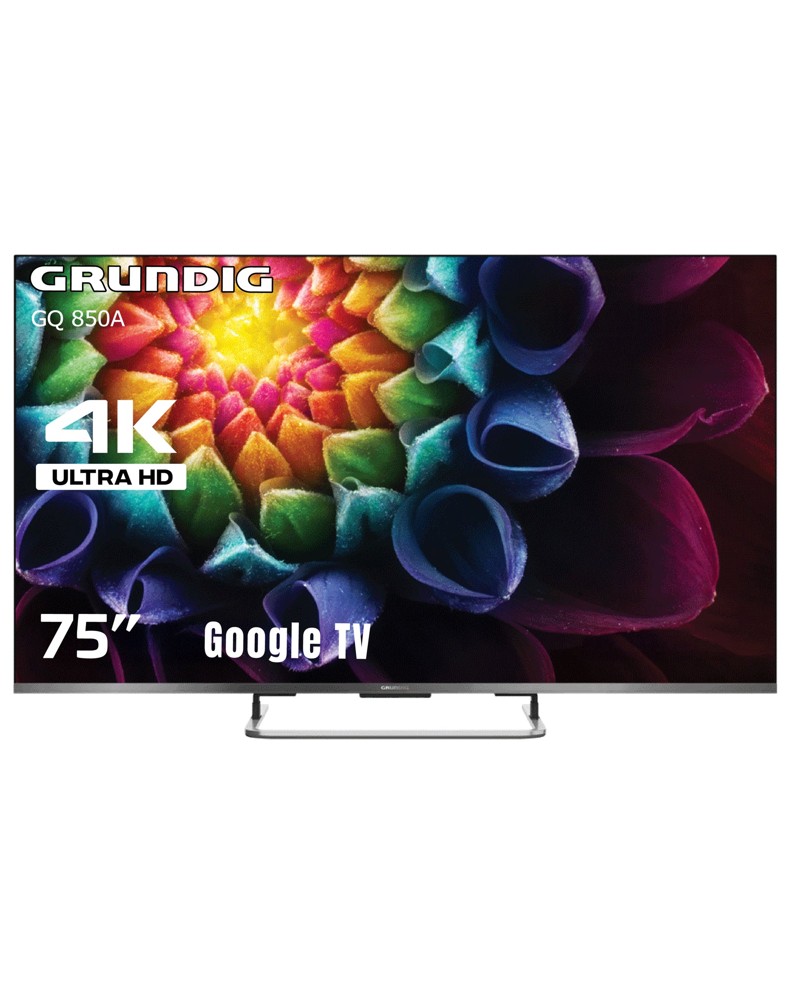 Grundig 75" GQ 850A 4K Ultra HD 190 Ekran Uydu Alıcılı Google Smart QLED TV