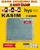 DİNARSU Modern Rölyef Halı 160x220 cm (Mint/Turkuaz)