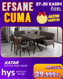 Alwaystar Katar Mutfak Köşe Takımı (Masa-Köşe-2 Sandalye)