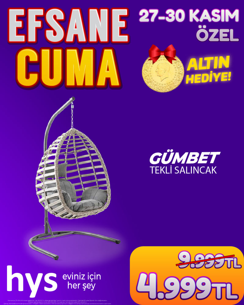 Cpr Gümbet Tekli Salıncak