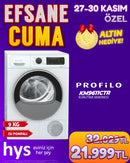 Profilo KM9611CTR Kurutma Makinesi