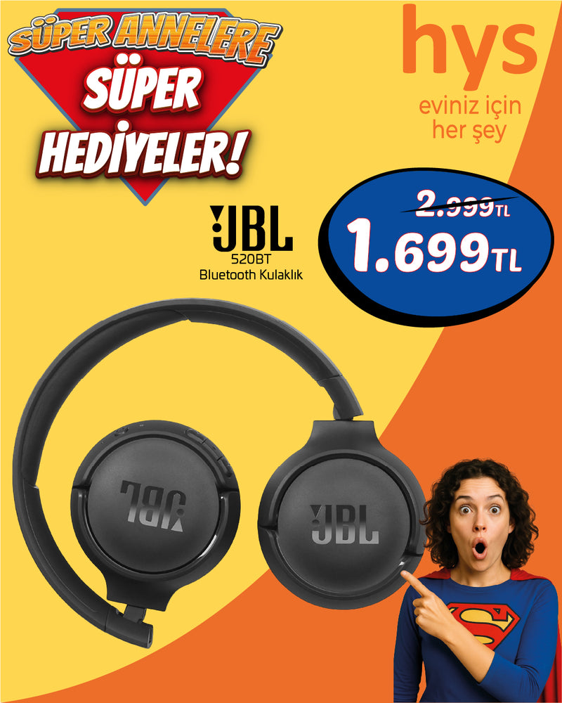JBL 520BT Bluetooth Kulaklık