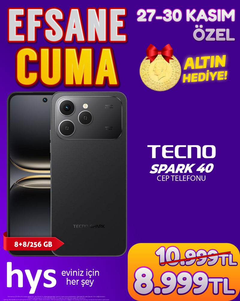 Tecno Spark 40 Akıllı Cep Telefonu