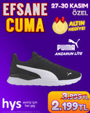 Puma Erkek Spor Ayakkabı (Siyah)