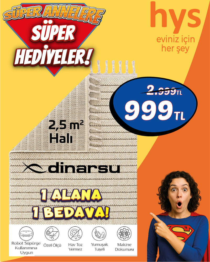 Dinarsu 2.5 m2 Halı