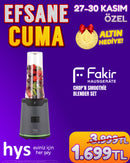 Fakir Chop'n Smoothie Kişisel Blender Seti