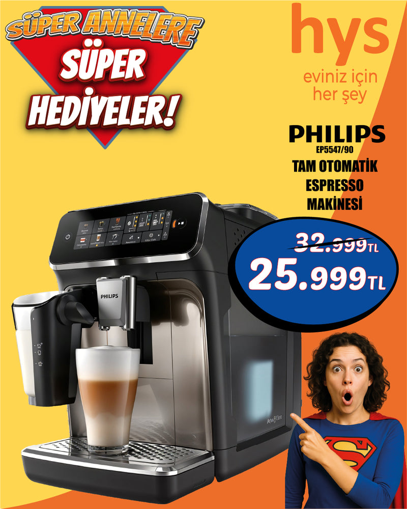 Philips Ep5547/90 Tam Otomatik Espresso Makinesi