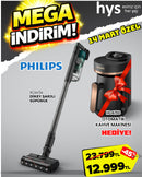 Philips XC6456 Şarjlı Dikey Süpürge