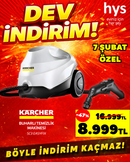 Kärcher SC3 EasyFix Buharlı Temizlik Makinesi