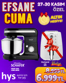 Schafer Prochef Touch Standlı Mikser (Siyah)