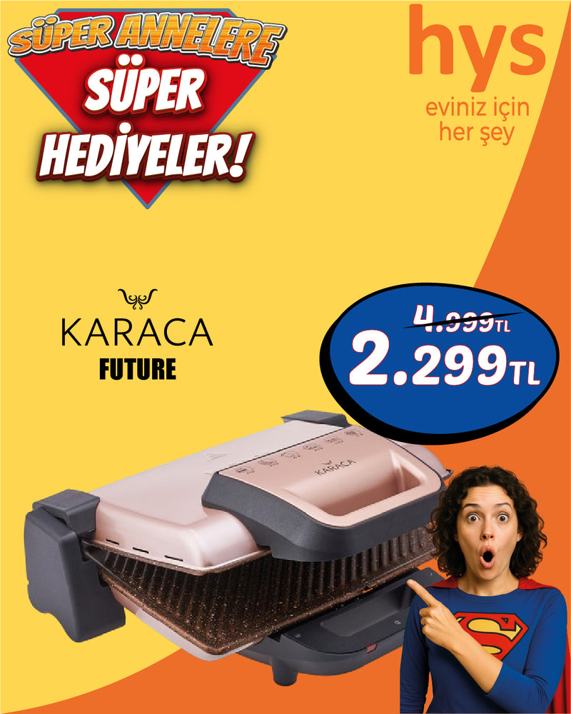 Karaca Future Essential Tost Makinesi 1800 W