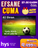 32" Uydu Alıcılı Wi-Fi IP Led TV