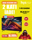 Sunny SN55QMN252 55" QLED 4K UHD Smart TV – Gelişmiş Görüntü Teknolojisi ve Akıllı Kullanım