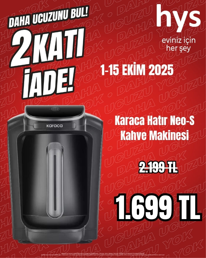 Karaca Hatır Neo-S Kahve Makinesi