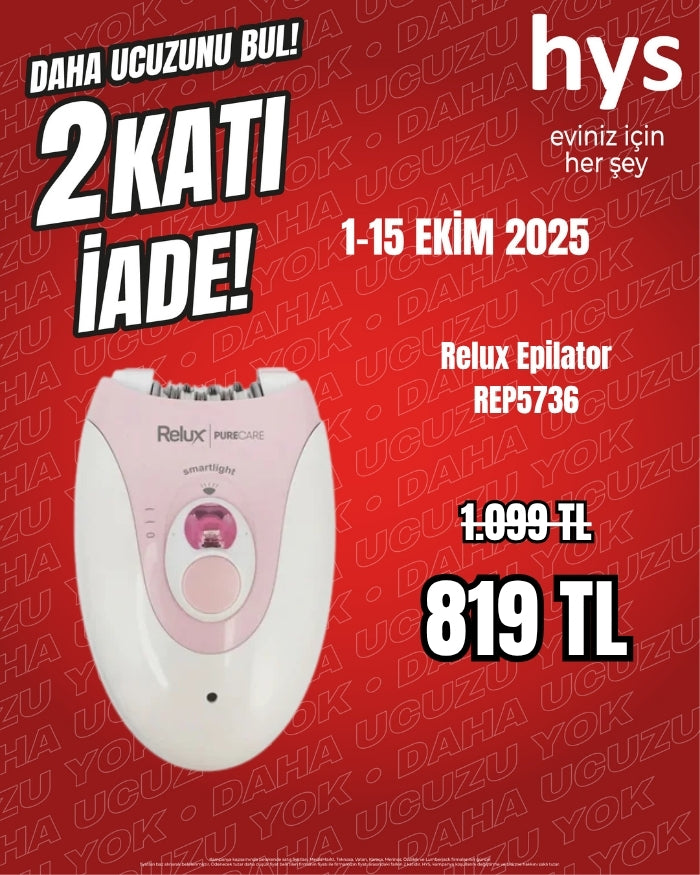 Relux Epilator REP5736