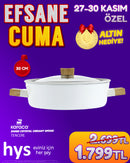 Emsan 30 cm Swiss Crsytal Karnıyarık Tenceresi