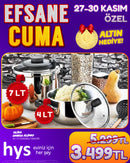 Olika Omega Klipso 4+7 Lt  Düdüklü Set
