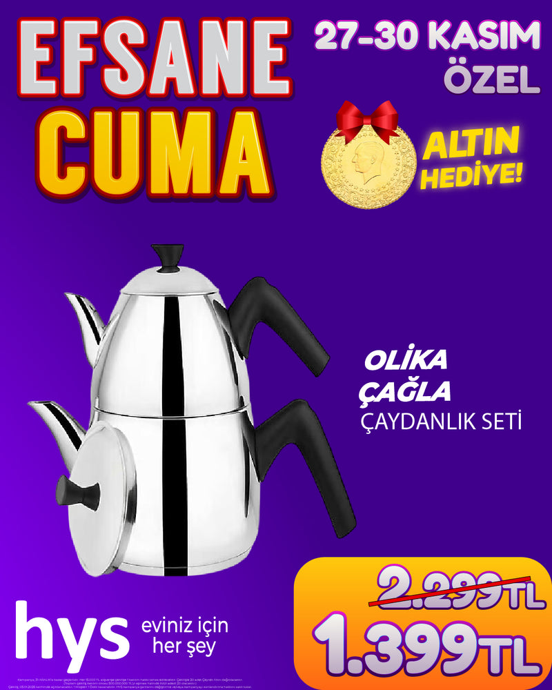 Olika Çağla Çaydanlık Seti