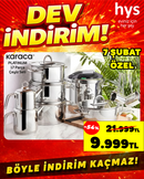 Karaca Platinum 17 Parça Çeyiz Seti