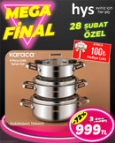 Karaca 6 Parça Tencere Seti