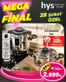 Emsan 2’li Düdüklü Set (4+6 Litre)