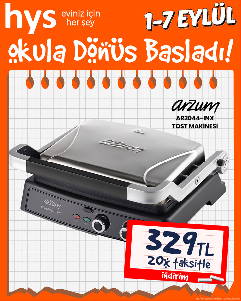 Arzum AR2044 Tost Makinesi