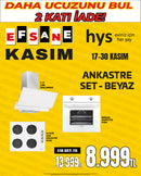 Alveus 3 lü Ankastre Set