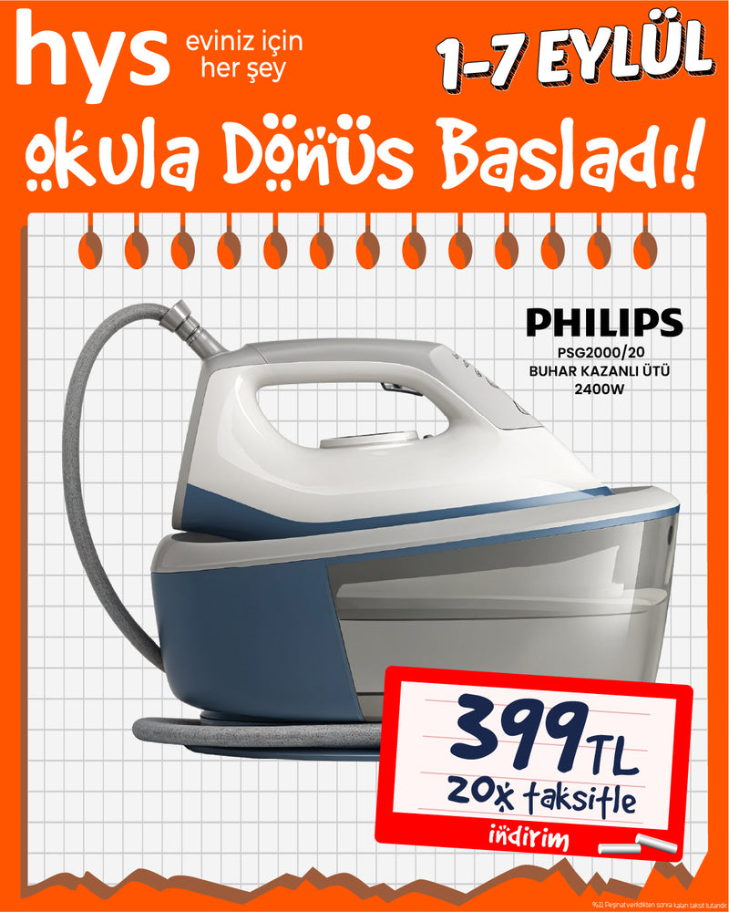 Philips Buhar Kazanlı Ütü