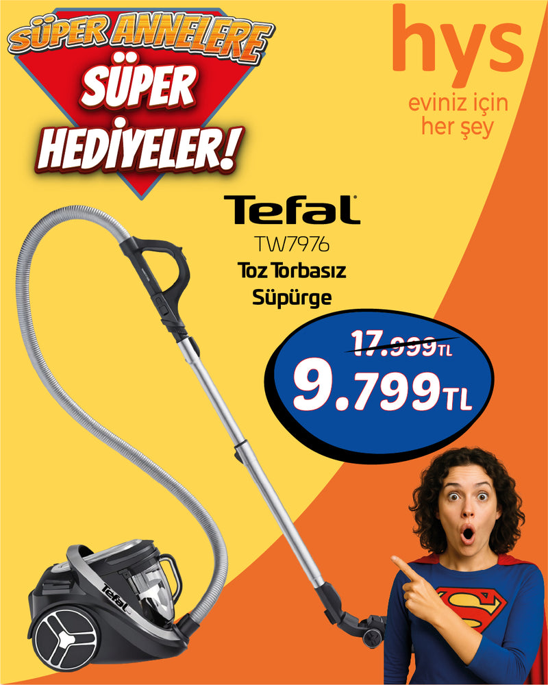 TW7976 Silence Force Cyclonic Toz Torbasız Elektrikli Süpürge