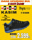 Lumberjack Spor Ayakkabı (Siyah-Mavi)