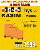 3 lü Bohem Valiz Seti