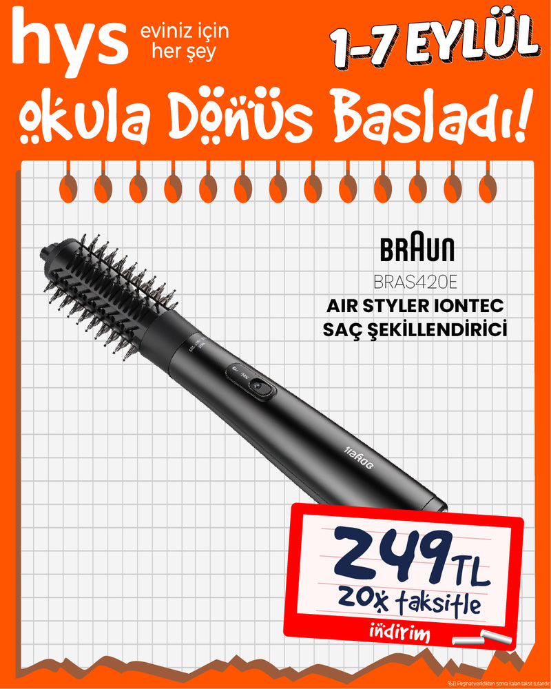 Braun BRAS420E Airstyler Iontec Saç Şekillendirici