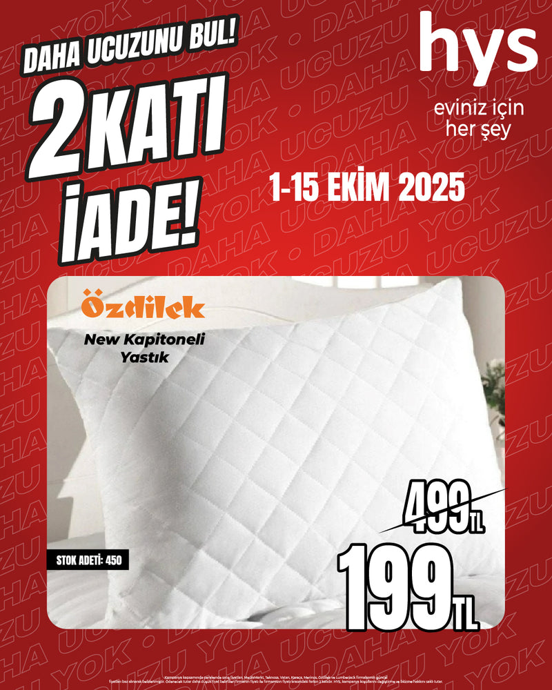 Özdilek Kapitoneli Yastık