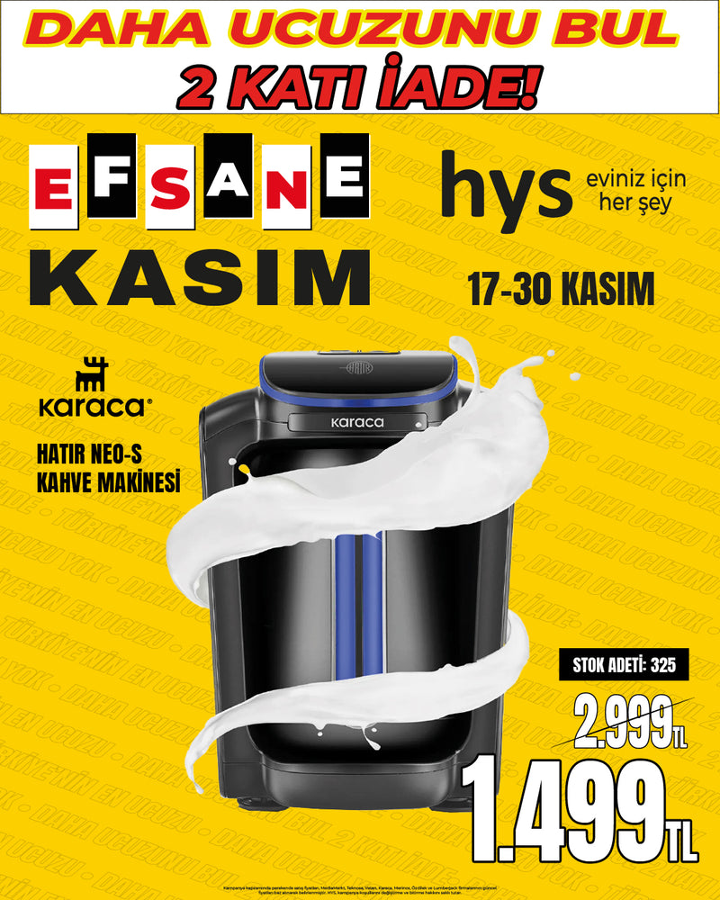 Karaca Hatır Neo-S Kahve Makinesi