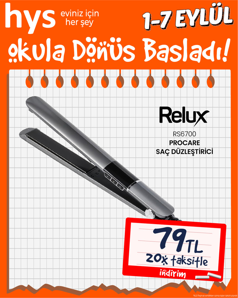 Relux RS6700 Procare Saç Düzleştirici
