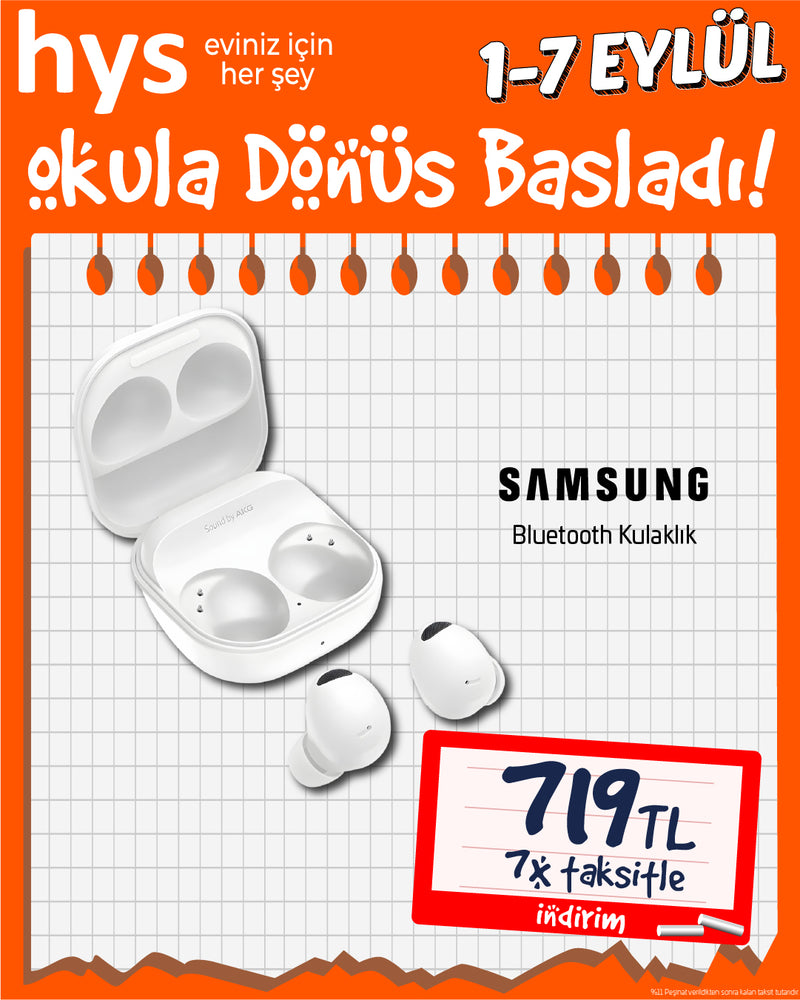 Samsung Buds2 Pro SM R510 Bluetooth Kulaklık Beyaz