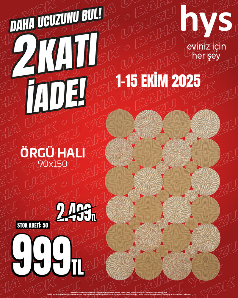 Modern Jüt Halı