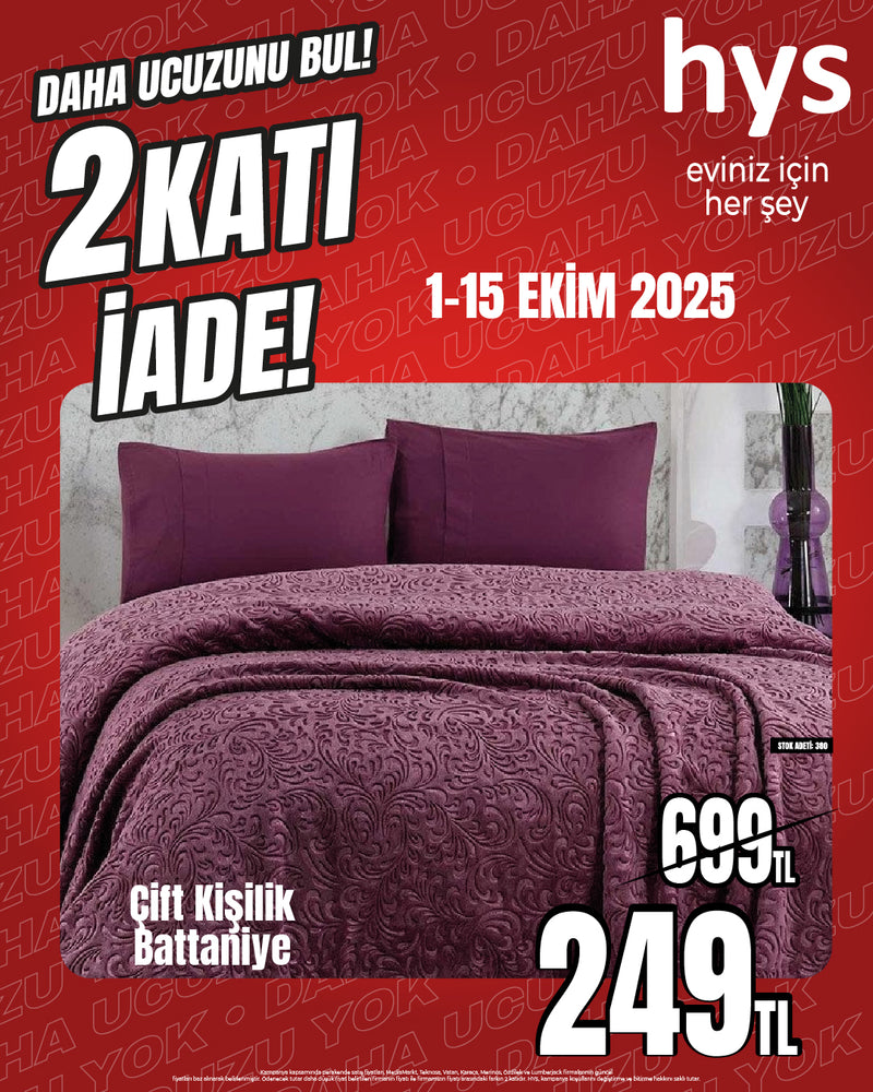 Çift Kişilik Battaniye