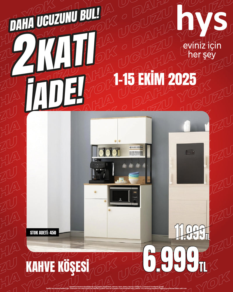 Kahve Köşesi Dolap