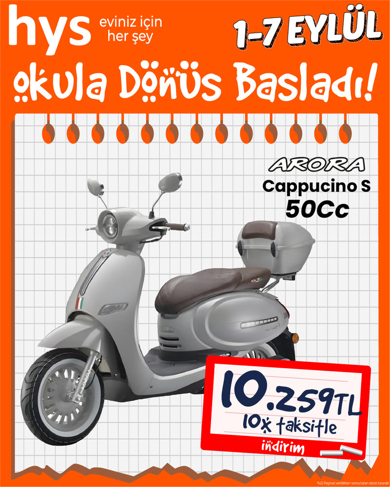 Arora Cappucino S - 50 CC
