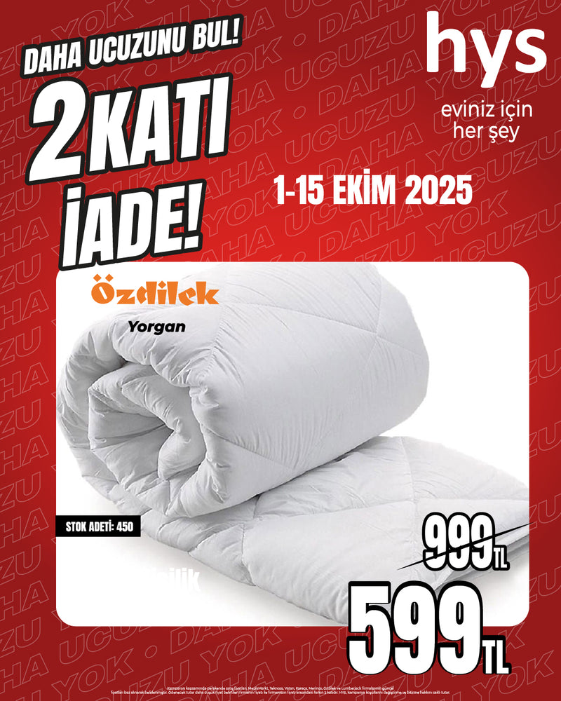 Özdilek Yorgan Tek Kişilik