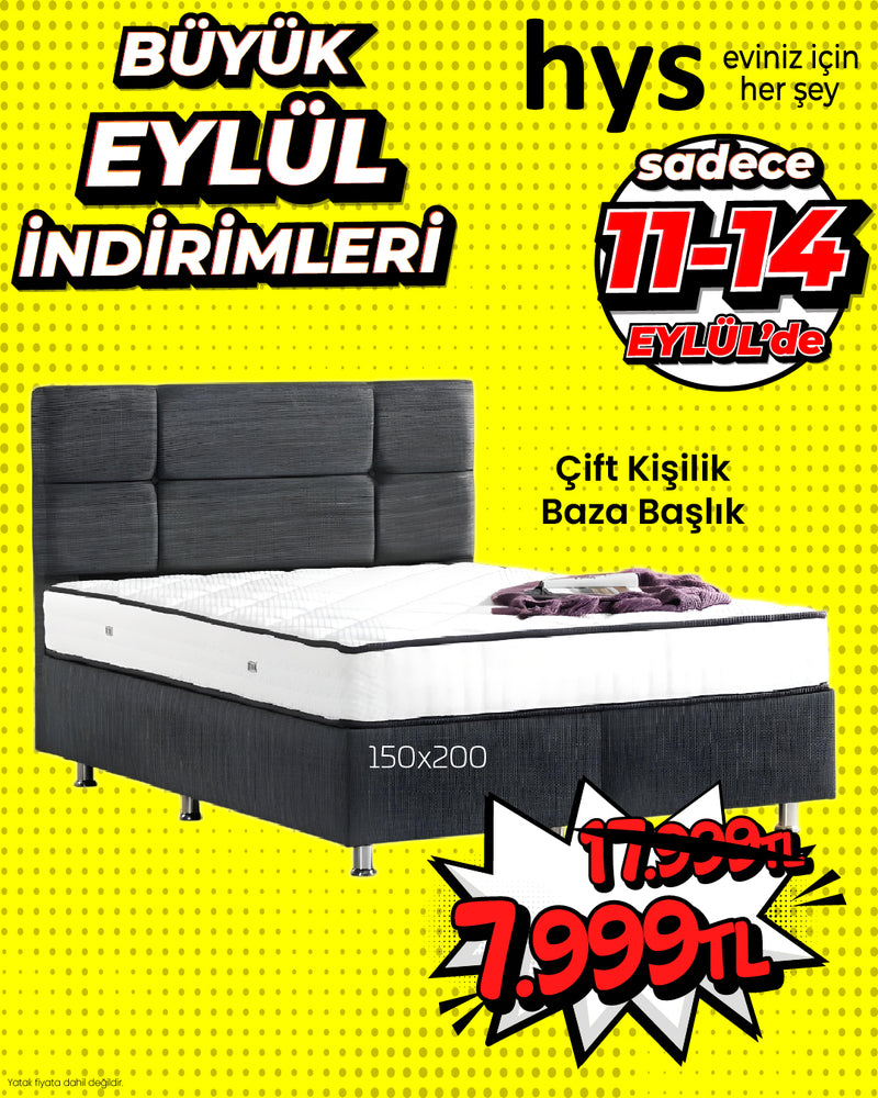 Çift Kişilik Yatak Baza Set