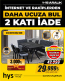 Alwaystar Katar Mutfak Köşe Takımı (Masa-Köşe-2 Sandalye)