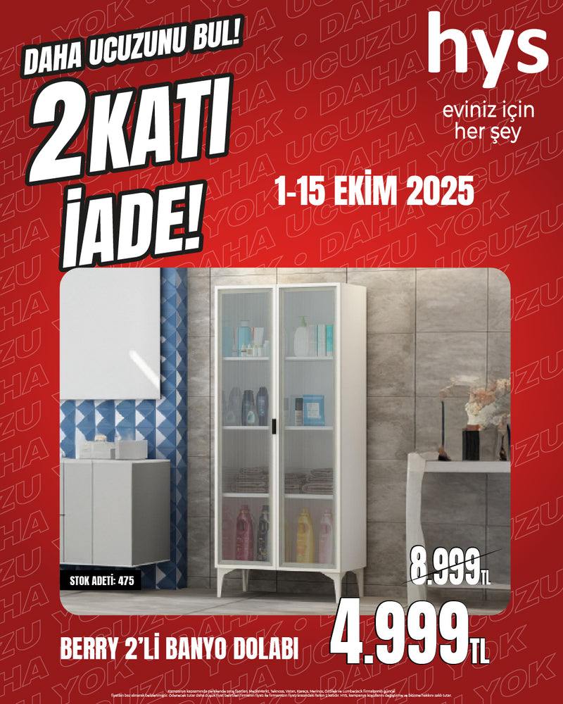 Banyo Dolabı (2 li)