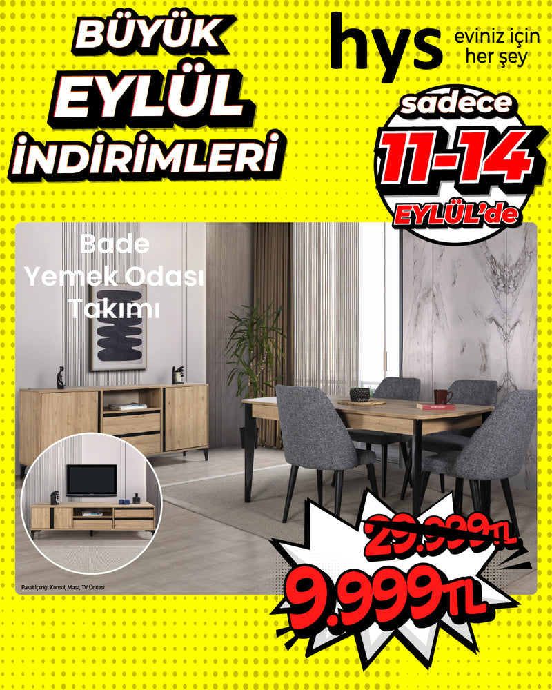 Bade Yemek Odası Takımı