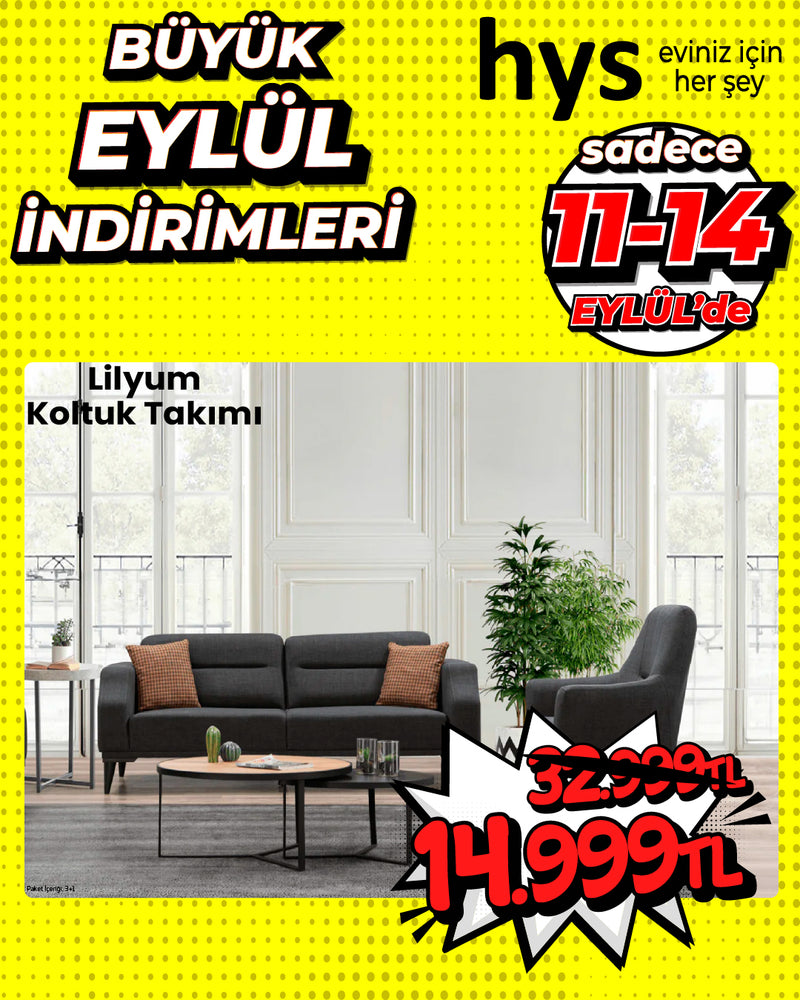 We Lilyum Koltuk Takımı