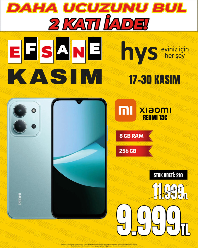 Xiaomi Redmi 15C 8GB RAM 256GB ROM