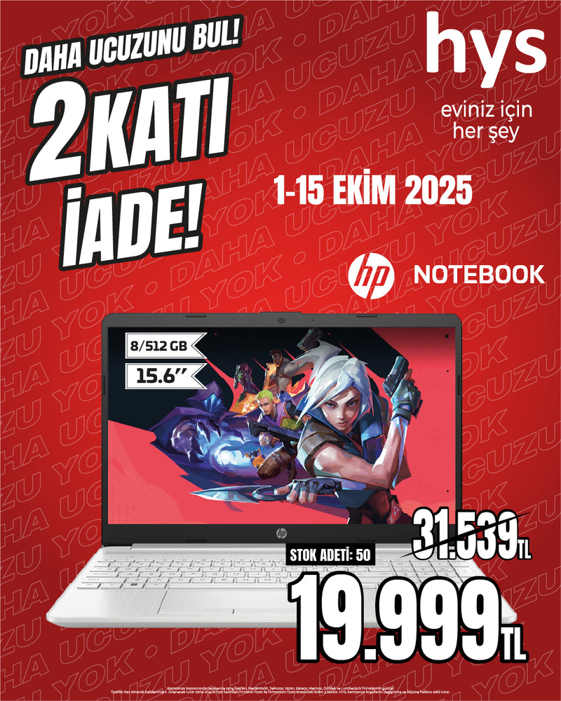 HP Intel Core i5 8/512 GB 15" Notebook - 1235U