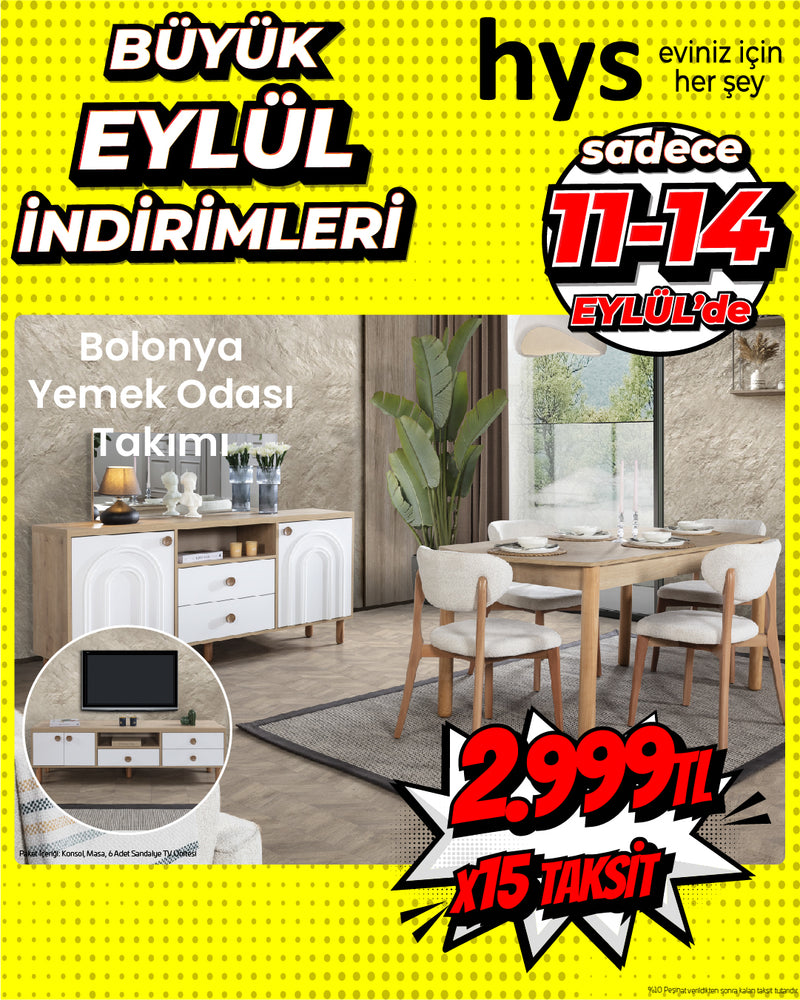 Bolonya Yemek Odası Takımı