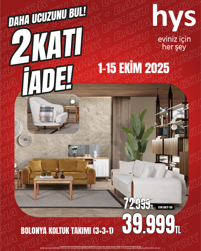 Bolonya Koltuk Takımı